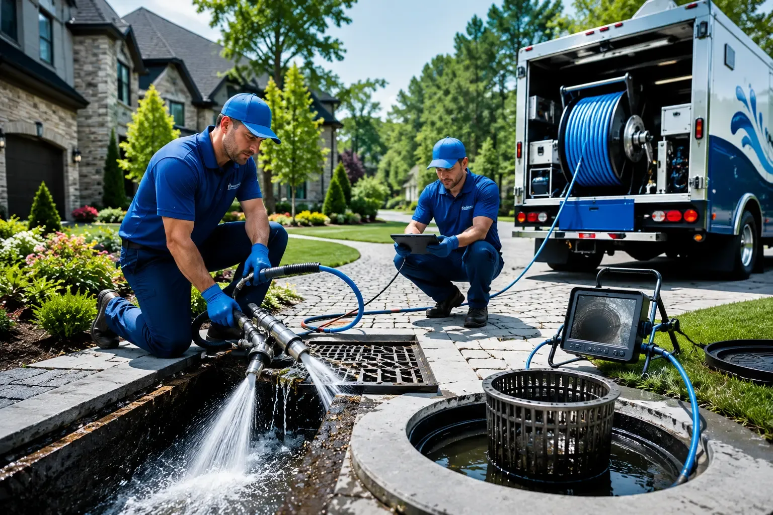 Local outdoor drain cleaning professionals in Holland, TX