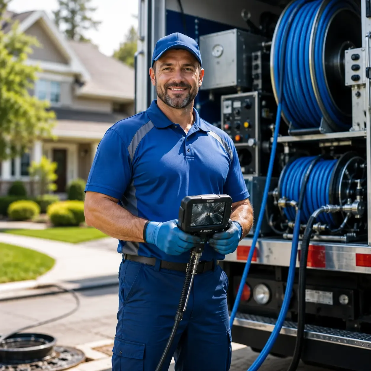 Local outdoor drain cleaning specialists in Holland, TX
